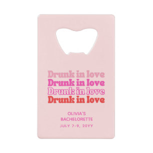 Cadeau de Fête de Fiançailles Ivre d'Amour Rose Ré