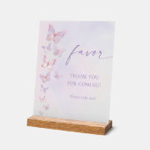 Cadeau de Fête de Fiançailles Papillon (Angle)