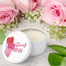 Cadeau de fête de Galentines avec 3 cœurs