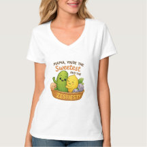 Cadeau de fête des mères T-shirt maman drôle.