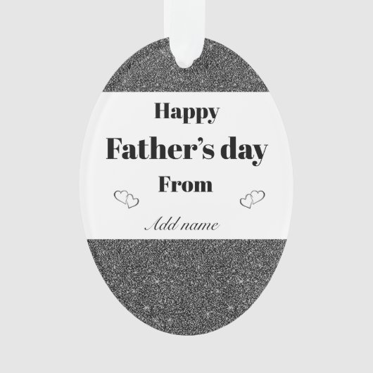 Cadeau de fête du père personnalisé spécial (devant)