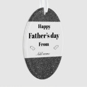 Cadeau de fête du père personnalisé spécial (devant)