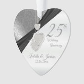 Cadeau de fiançailles de 25 ans de mariage (devant)