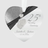Cadeau de fiançailles de 25 ans de mariage (dos)