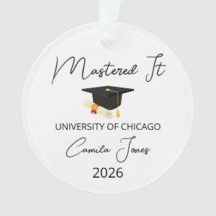 Cadeau de fin d'études de master pour elle, Maîtri