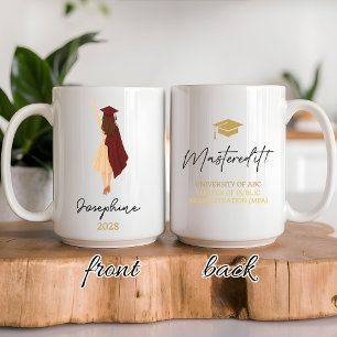 Cadeau de fin d'études personnalisé Mug de Maîtris