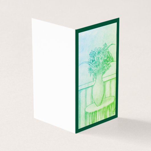 Cadeau de fleurs - Vert (Outside)