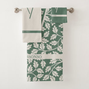 Cadeau de fleurs vert émeraude personnalisé pour n