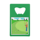 Cadeau de golf - Tee-Off & Putting Cartoons. (Dos)