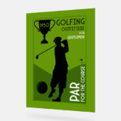 Cadeau de golf Vintage (Angle)