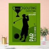 Cadeau de golf Vintage (Mariage)