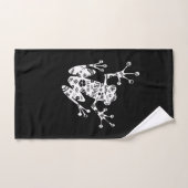 Cadeau de grenouille | I Love Frog White (Serviette à main)
