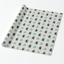 De Gruss de vom joyeux Krampus papier d'emballage