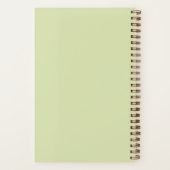 Cadeau de journal 'Goal Getter' Soft Light Olive G (Verso)