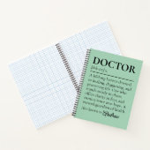 Cadeau de journal médical personnalisé pour les di (Intérieur)