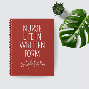 Cadeau de journal personnalisé et drôle sur la vie
