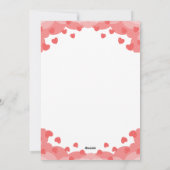 Cadeau de la carte de jour de Cat Valentines pour (Dos)