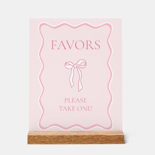 Cadeau de la fête de mariage en rose : Nœud à l'ar