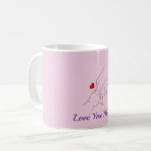 Cadeau de la fête des Mères - Mug à café (Devant gauche)