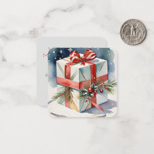 Cadeau de la Mini Carte de Noël Joy
