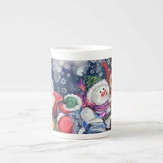 Cadeau de la Mug de Noël Happy Christmas Band - Fu (Devant)