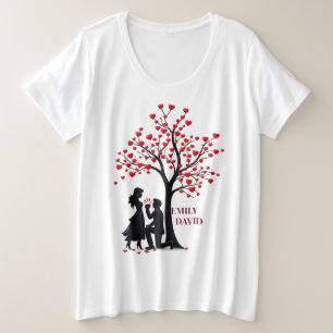 Cadeau de la Saint-Valentin pour couple – T- pour