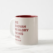 Cadeau de l'année 2025 | JW Mug (Devant gauche)