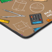 Cadeau de l'enseignant Aquarelle école mathématiqu (Coin)