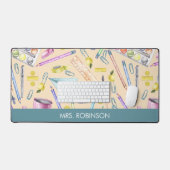 Cadeau de l'enseignant Aquarelle Motif personnalis (Clavier et souris)