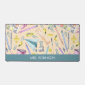 Cadeau de l'enseignant Aquarelle Motif personnalis (Recto)