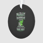 Cadeau de l'infirmière| Je suis technicien en phar (devant)