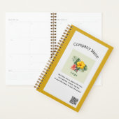 Cadeau de logo d'entreprise Marchandise Code QR Pl (Devant avec enveloppe)