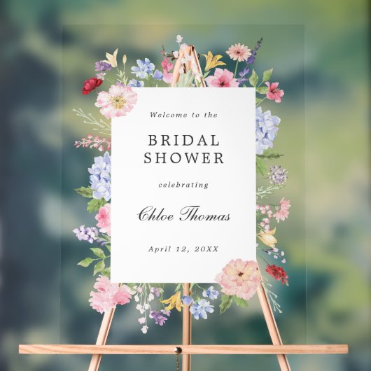 Cadeau de Mariage Floral de Printemps (Neutre)