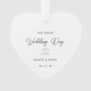 Cadeau de mariage Ornement de mariage Cadeau de ma