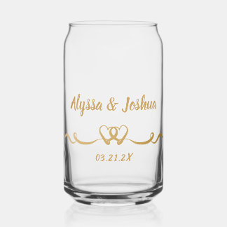 Cadeau de mariage personnalisé élégant or pour cou