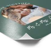 Cadeau de mariage photo d'arche verte décoration d (Coin)