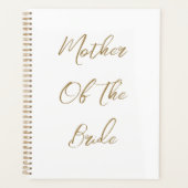 Cadeau de mariage pour la mère de la mariée, écrit (Devant)