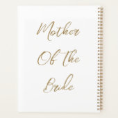 Cadeau de mariage pour la mère de la mariée, écrit (Dos)