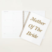 Cadeau de Mariage pour la Mère de la Mariée Or Bla (Devant avec enveloppe)