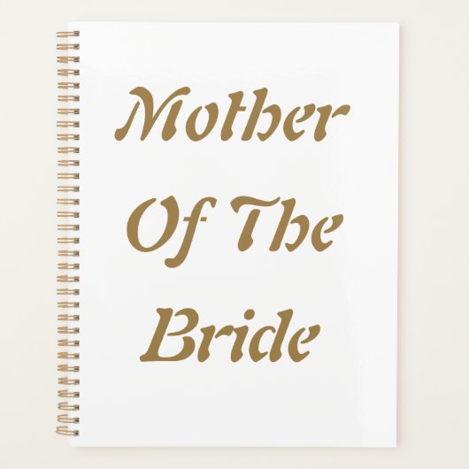 Cadeau de Mariage pour la Mère de la Mariée Or Bla (Devant)