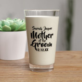 Cadeau de mariage pour la mère du marié en verre p