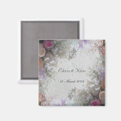 Cadeau de mariage romantique  Aimant (Recto/Verso)