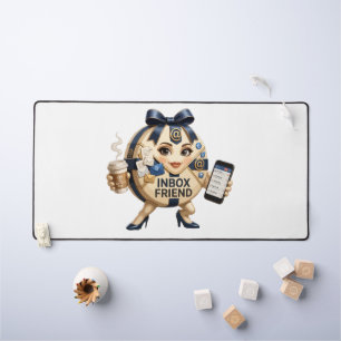 Cadeau de mascotte passionnée de courriel d'amis d
