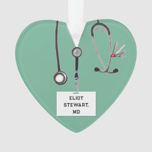 Cadeau de médecin personnalisé (devant)