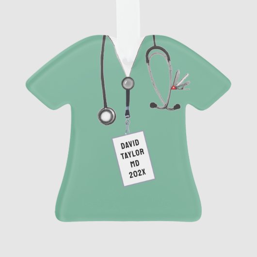 Cadeau de médecin personnalisé (dos)