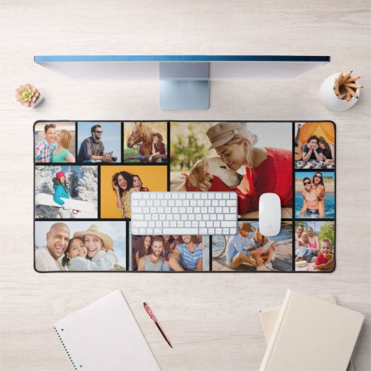 Cadeau de mémoire de famille personnalisé en colla (Bureau 1)