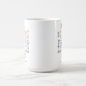 Cadeau de Mug d'Affirmation Fleur pour Première Ma (Centre)
