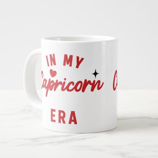 Cadeau de mug de mon ère Capricorne , anniversaire (Devant gauche)