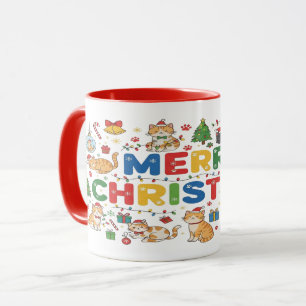 Cadeau de mug de Noël adorable pour les amoureux d