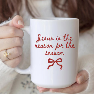 Cadeau de mug de Noël religieux pour femmes ou col